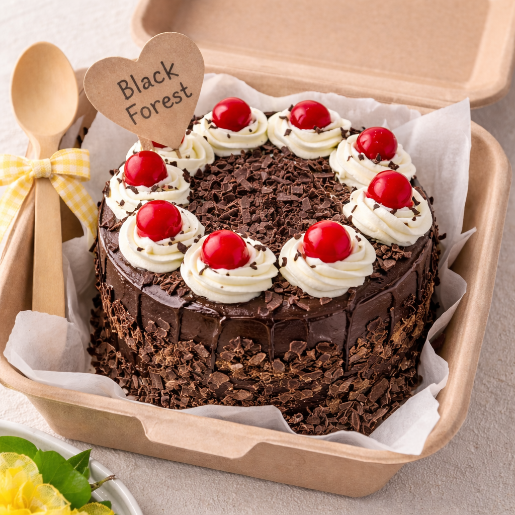 Black Forest Bento Cake (0.5kg)